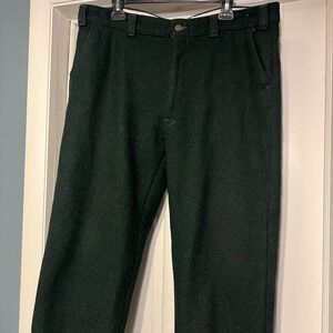 Dark Green Vintage Codet wool men's pants size 40